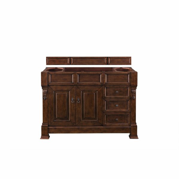 James Martin Vanities Brookfield 48in Single Vanity Cabinet, Warm Cherry 147-114-5286